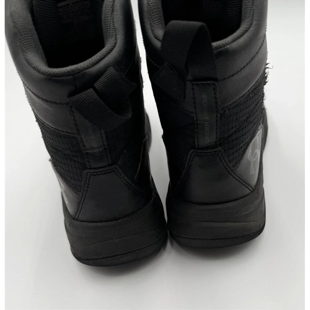 Under Armour UA Stellar G2 Tactical‎ Boots Black Slip Resistant Men 11.5 * Read
